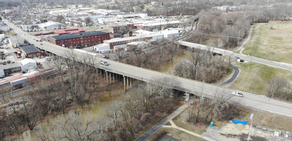 Per Vanderburgh County Engineer: Columbia – Delaware Bridge Closure Extended & 9th Avenue Closure