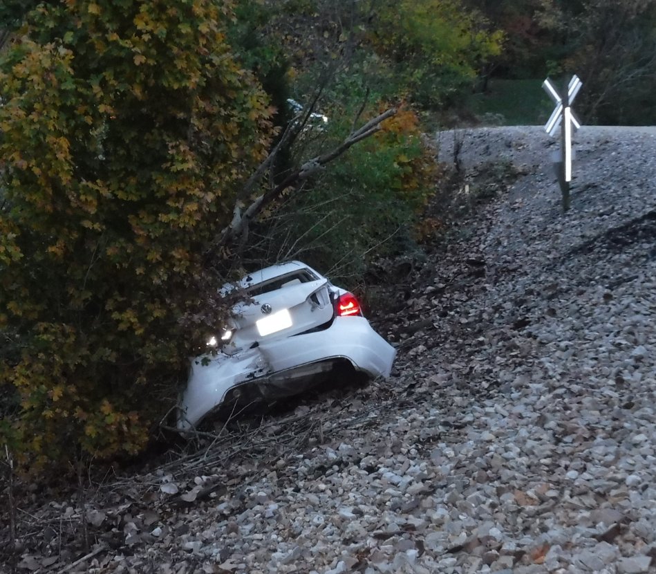 VCSO: Train Collides with Unoccupied Vehicle Saturday Morning